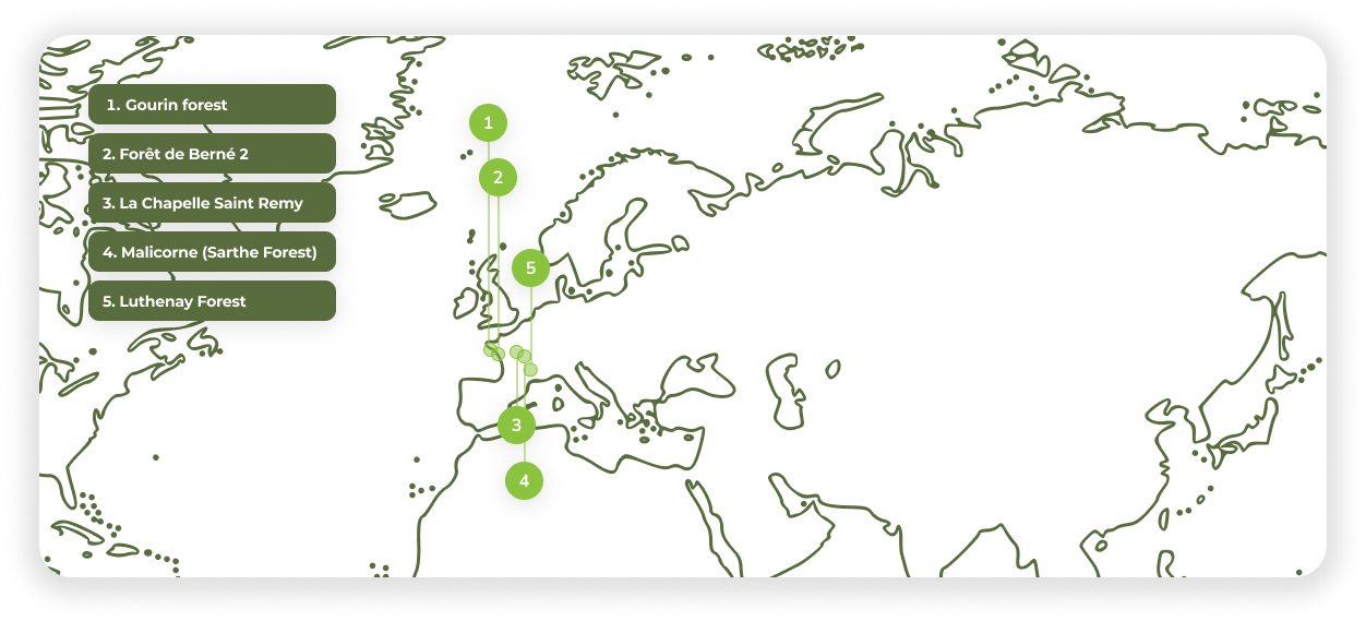 Trees map